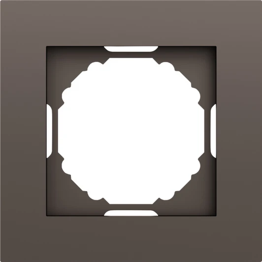 DE21153 Рамка 1-я, мокко Donel A07 DE21153