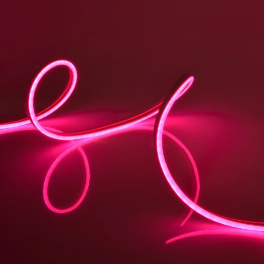 ULS-N01-2835-120LED/m-6mm-IP67-DC12V-9W/m-5M-PINK блистер Гибкая светодиодная лента катушка 5м, розовый свет Uniel Neon ULS-N01-2835-120LED/m-6mm-IP67-DC12V-9W/m-5M-PINK блистер