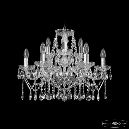 1413/6+3/200 Ni Подвесная люстра Bohemia 1413 1413/6+3/200 Ni