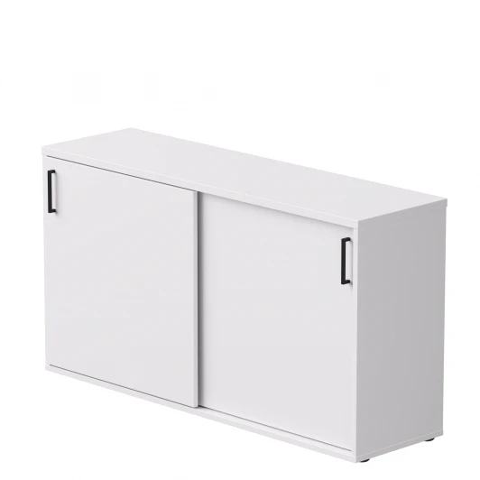 254H001W3/ Шкаф-купе низкий Everprof EVO (ЭВО) 1374х385х755 Белый 254H001W3/