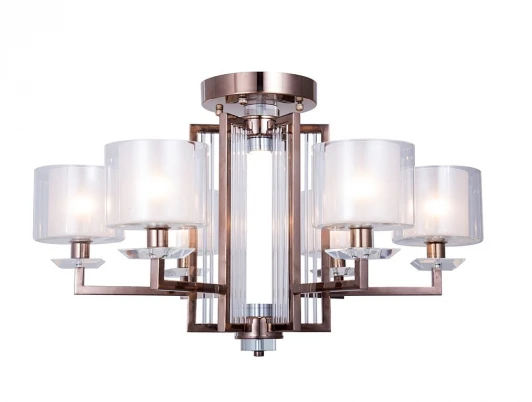 4406/C black nickel Потолочная люстра Newport 4400 4406/C black nickel