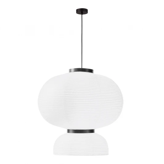 SLE6021-513-02 Подвесной светильник черный/белый E27 2*60W Evoluce Lykke SLE6021-513-02