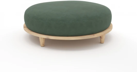 221189 Пуф Arsko Сканди 4 зеленый велюр