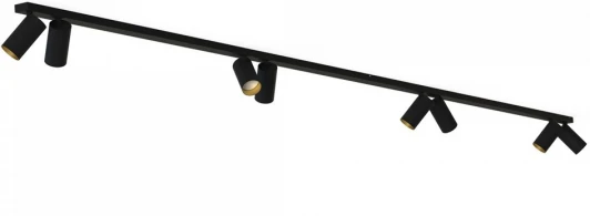 7698 Накладной светильник спот Nowodvorski Mono 2x150 Black/Gold 7698 (220V)