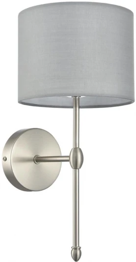 8262/1W Бра Lumion Latti 8262/1W металл/текстиль, никель/серый E14 1*40W 220V