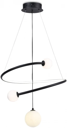 FL66303 Подвесной светильник Ambrella Comfort FL66303 (регулировка яркости, LED, 220V, пульт управления, на тросе, шарики)