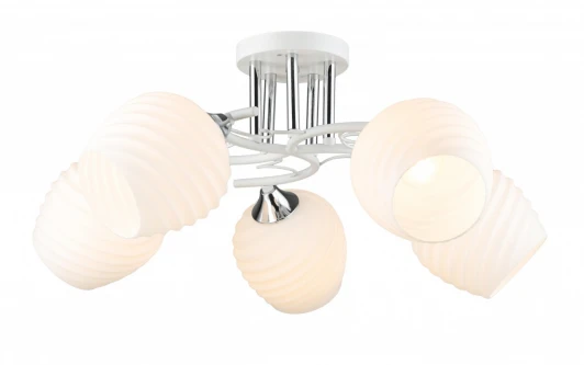 MD.5991-5-S-WT+CR Потолочная люстра Imex MD.5991-5-S-WT+CR