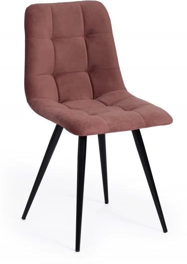 24432 Стул CHILLY (mod. 7095-1) / 2 шт. в упаковке Tetchair (Ткань,Металл/Коралловый) арт.24432