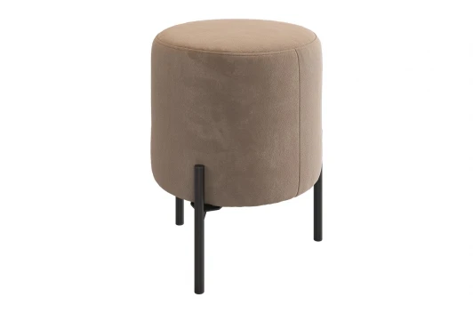 171480.2763 Пуф Одри Mebelson (Металл,Велюр/Латте) арт.171480,2763