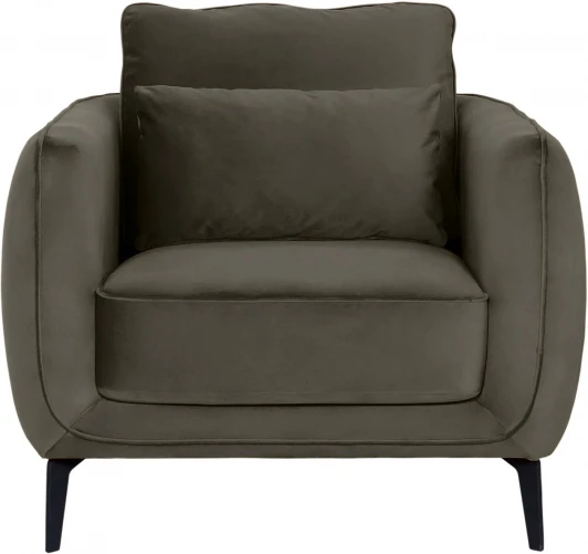 698454 Кресло Amsterdam ОГОГО (арт.698454), (Ткань/Белый)