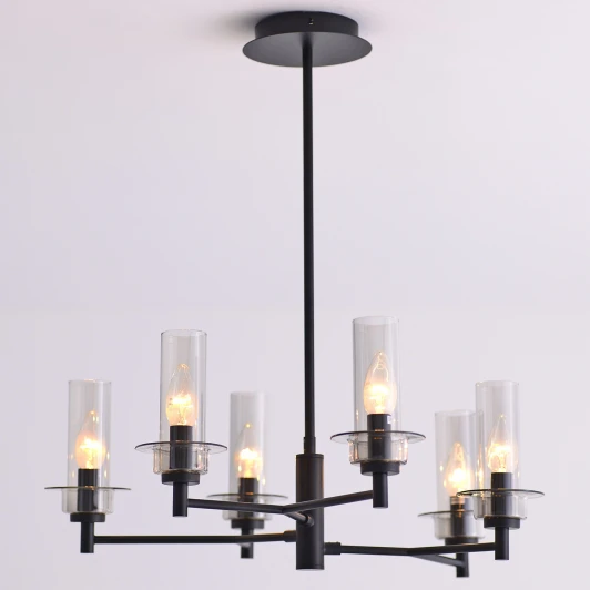 IL2216-6PLS-24 Подвесная люстра штанге ILLUMICO IL2216-6PLS-24