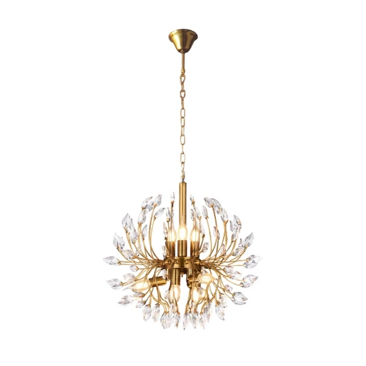 486/9PL Подвесная люстра шар на цепи Escada Tugela 486/9PL (220V, свеча, шар)