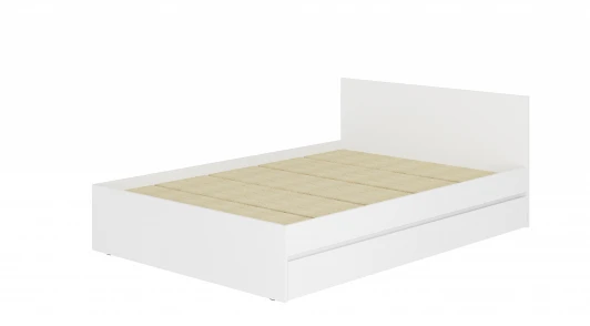 00-00164604 Кровать БТС 1,4 м Симпл КР-12, белый