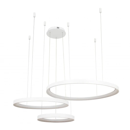 L8806-800-580-380 WH Подвесной светильник светодиодный с регулировкой цветовой температуры LED4U LED4U L8806-800-580-380 WH