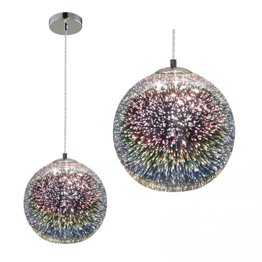 DLC-G431 E27 CHROME Подвесной светильник Fametto Galassie DLC-G431 E27 CHROME