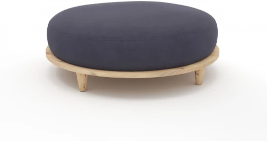 221193 Пуф Arsko Сканди 4 фиолетовый велюр