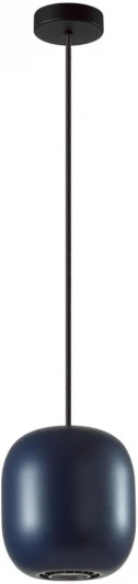 5060/1CA Подвесной светильник Odeon Light Cocoon 5060/1CA PENDANT темн.синий/черный/металл GU10 LED 4W (220V, на проводе)