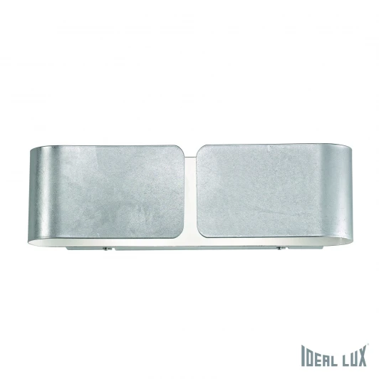 CLIP AP2 SMALL ARGENTO Настенный светильник Ideal Lux Clip AP2 SMALL ARGENTO