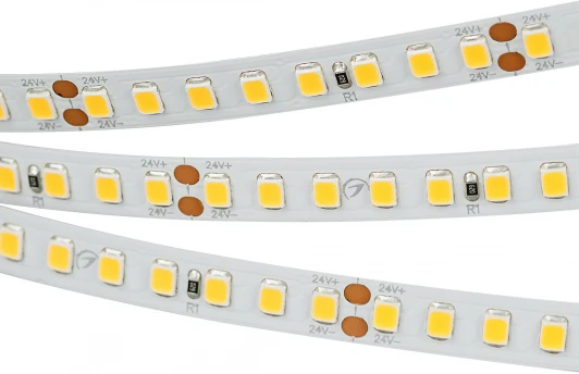 024534(2) Светодиодная лента RT-A160-8mm 24V White6000 (12 W/m, IP20, 2835, 5m) (Arlight, высок.эфф.150 лм/Вт) 024534(2)