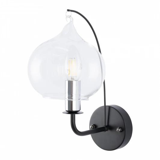 321007/1W BK.CR Бра Arte Milano Napoli-321007 321007/1W BK.CR (220V, свеча)