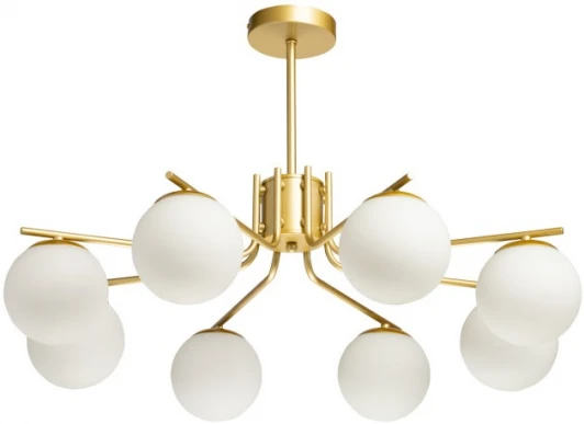 306017208 Потолочная люстра на штанге De City Оливия 306017208 (плафоны шарики)