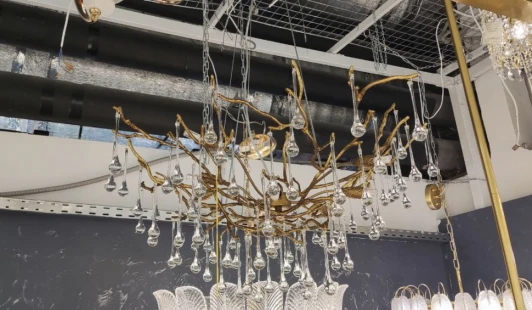 SP1010-8P-3G Подвесная люстра Fluorite Bijout SP1010-8P-3G