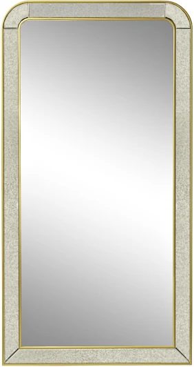 19-OA-8173 Зеркало напольное рама отделка антик 100*190см Garda Decor арт.19-OA-8173