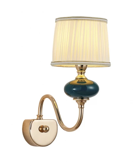 1031/1W-GD-DGN-WT Бра Lumien Hall Макей 1031/1W-GD-DGN-WT