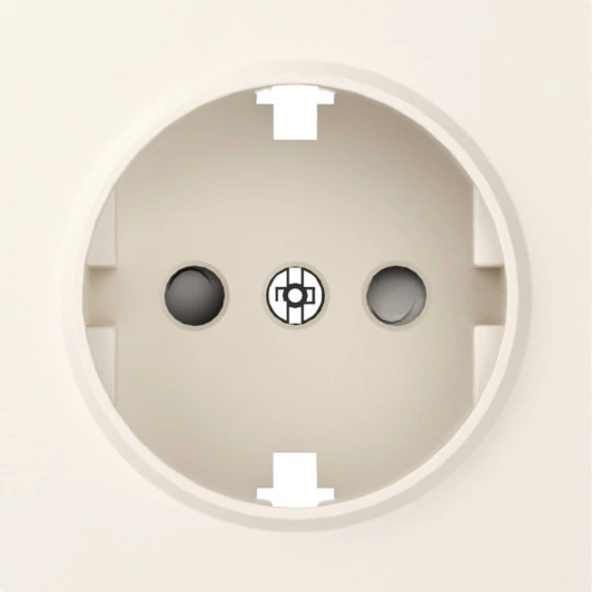 DE22031 Накладка для розетки Schuko с заземлением, со шторками 16A 250 В~ IP30 Donel A07 DE22031