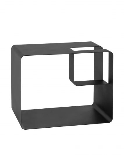 УТ000041890 Журнальный столик Stool Group Viwa металл черный УТ000041890