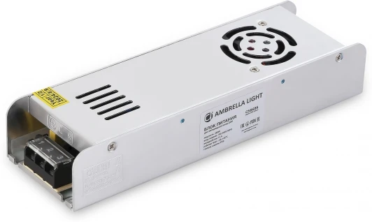 GS8686 Блок питания с EMC для светодиодной ленты 24V Ambrella LED Driver 24V GS8686 360W 15A IP20 220V