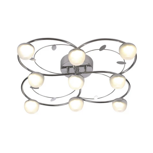 225/9PF-Chrome Потолочная люстра IDLamp 225 225/9PF-Chrome