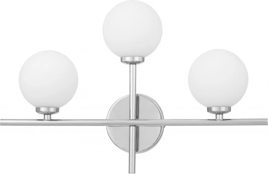 LDW 6033N-3 CHR Настенный светильник Lumina Deco Marsiada LDW 6033N-3 CHR