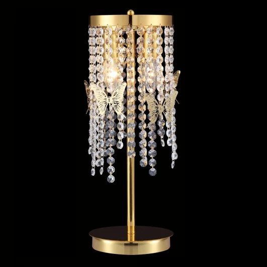 BLOOM LG2 GOLD Интерьерная настольная лампа Crystal Lux Bloom LG2 GOLD