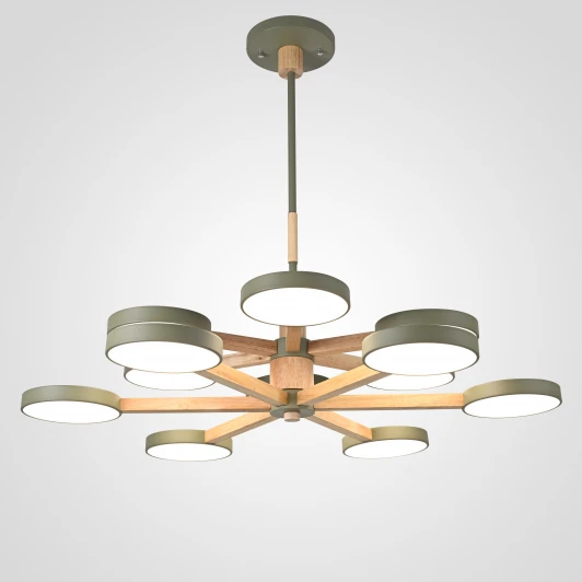 Turna-Dbl01 Потолочная люстра Wi-Fi на штанге Turna Dbl L12 Hacks By ImperiumLoft Turna-Dbl01 (LED, 220V, голосовое управление, умный дом - Алиса)