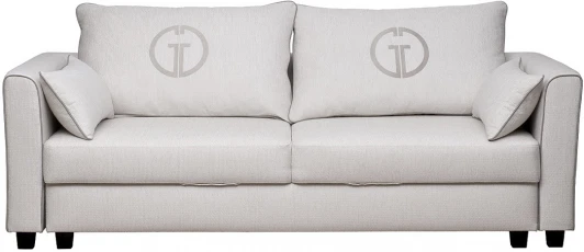 MARCO-Koza2601-ECRU+Nev21 Диван Marco трехмест. раскл., св.серый Koza2601-ECRU+Nev21 225*102*92см Garda Decor арт.MARCO-Koza2601-ECRU+Nev21