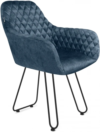 6743783403 Стул SHT-ST38/S106 синий пепел/черный муар Sheffilton 6743783403