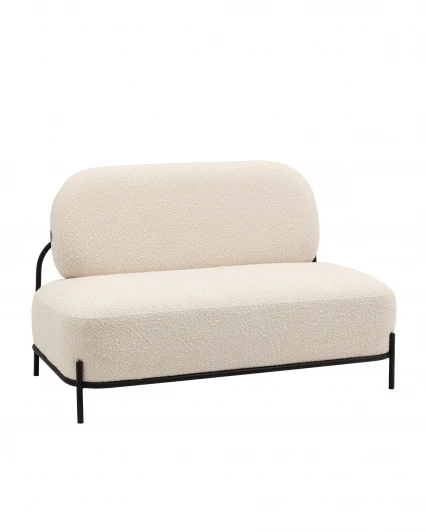 УТ000040250 Диван Стоун new ткань букле молочный Stool Group арт.УТ000040250