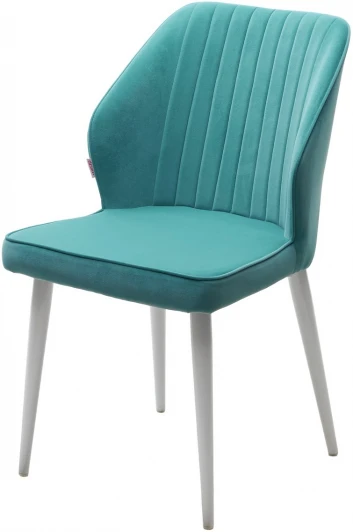 629M05115 Стул SEATTLE 505-48 Мята, без пальчиковый"/ белый каркас М-City"