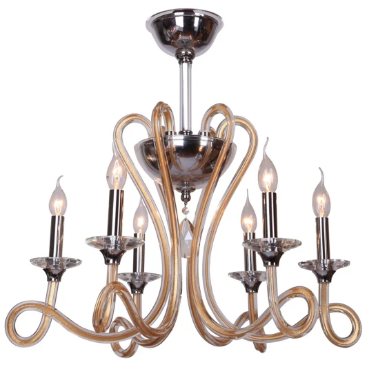 495/6-Dorato Потолочная люстра IDLamp Giovanna 495/6-Dorato