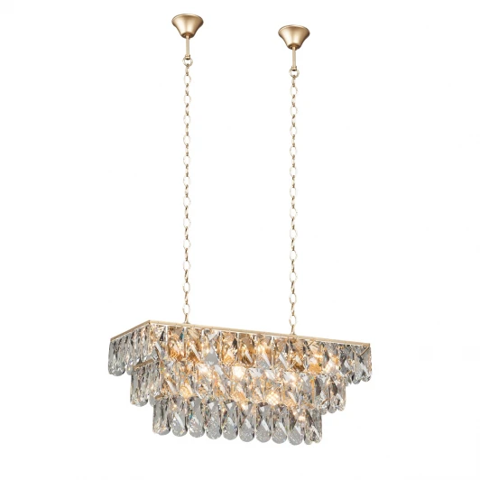 V5265-8/23 Подвесная люстра Vitaluce V5265-8/23 (220V, хрусталь, на цепи)