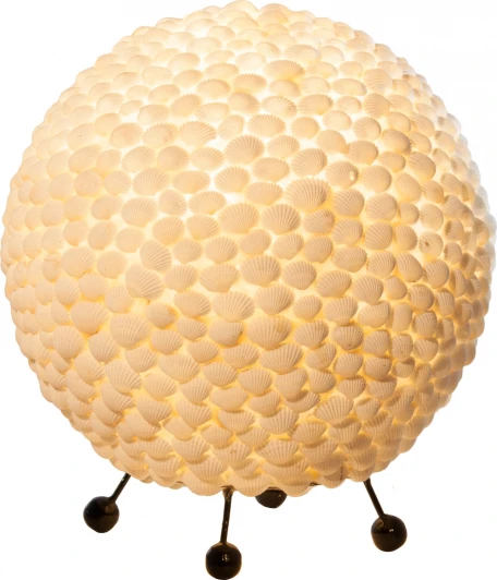 25834 Интерьерная настольная лампа Globo Bali 25834 (220V, шар)