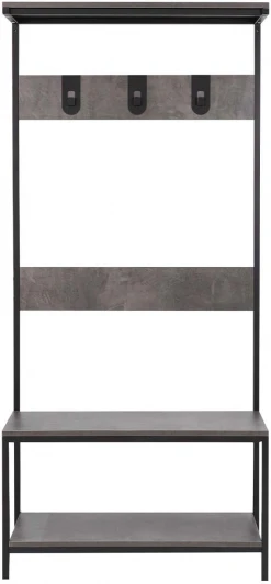 101839 Вешало Ивару ГРАНЖ-1, Камень темный / Черный