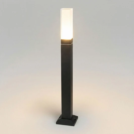 1537 TECHNO LED Наземный уличный светильник со светодиодами Elektrostandard Techno 1537 TECHNO LED 3000K черный