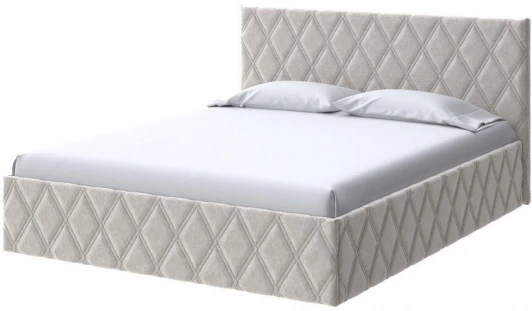 2014653 PROxSON Кровать Fresco (Ткань: Велюр Gratta 1 Шампань) 120x200