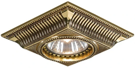 SP.1084 Oro Встраиваемый точечный светильник Reccagni Angelo 1084 SP Oro