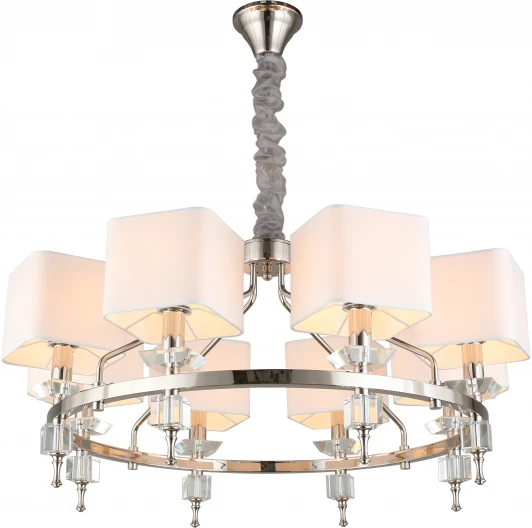 APL.838.03.08 Подвесная люстра Elza APL.838.03.08 (220V, хрусталь, на цепи, куб)