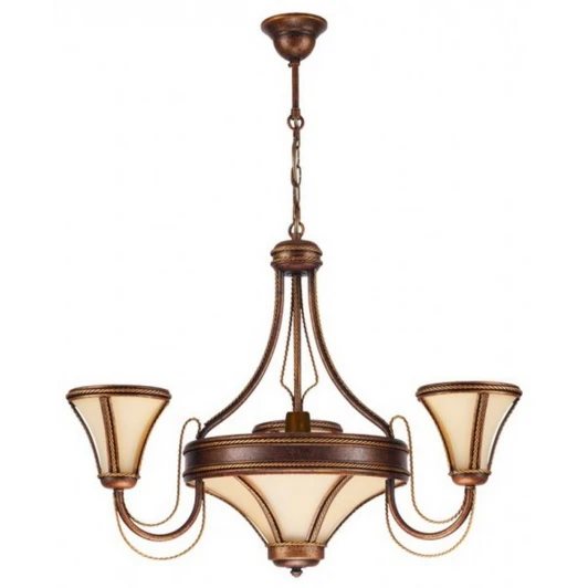 T/3 Brown Подвесная люстра Kemar Tanaja Brown T/3