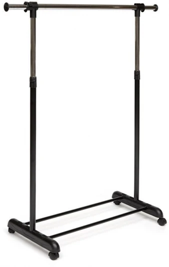 15480 Вешалка NY-3294-2 хром/черный (металл)