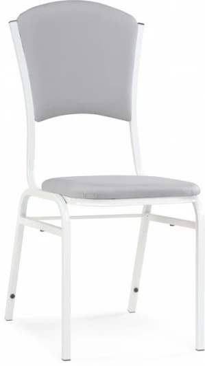 587872 Стул на металлокаркас Арналд (Арналд светло-серый / белый) Woodville арт.587872